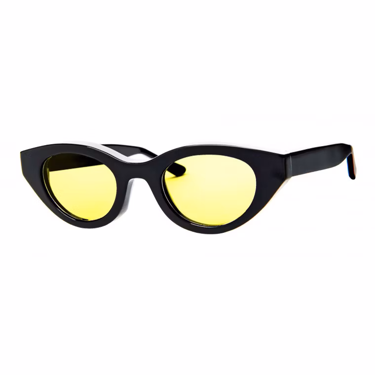 Yeetian Colorful Lenses Logo Customized Eyewear Small Cat Eye Sunglasses for Ladies