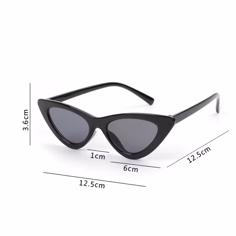 UV400 New Cat Eye Kids Sunglasses Boys Girls Triangle Sun Glasses Baby 2-8years Outdoor Shades