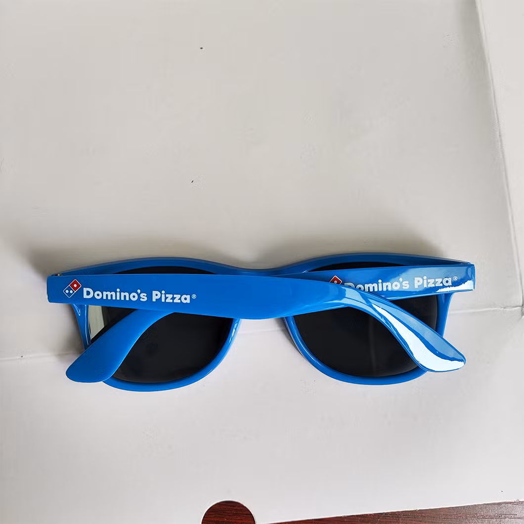 Promotion Sunglasses Printed Logo Sun Glasses Rice Nails Rainbow Party Glasses