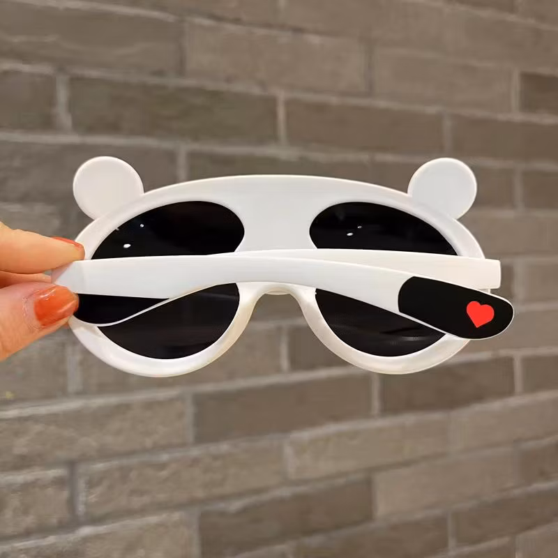 Designer CE New Popular Women Kids Boys and Girls Fashion Trendy Stock Wholesale Bulk Factory Price Bing Den Den Polarized Silica Gel Funny Panda Sunglasses