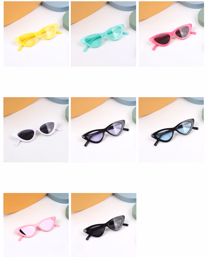 UV400 New Cat Eye Kids Sunglasses Boys Girls Triangle Sun Glasses Baby 2-8years Outdoor Shades