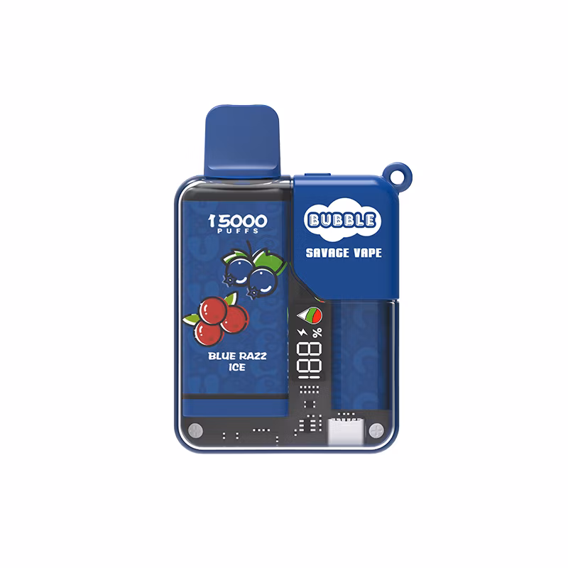 2024 New Released 25ml E-Liquid Type-C Rechargeable Disposable Vape Pod Savage Bubble 15000 Puff 10 Flavors Disposable Vape 13000 Puffs Bar Child Lock Function
