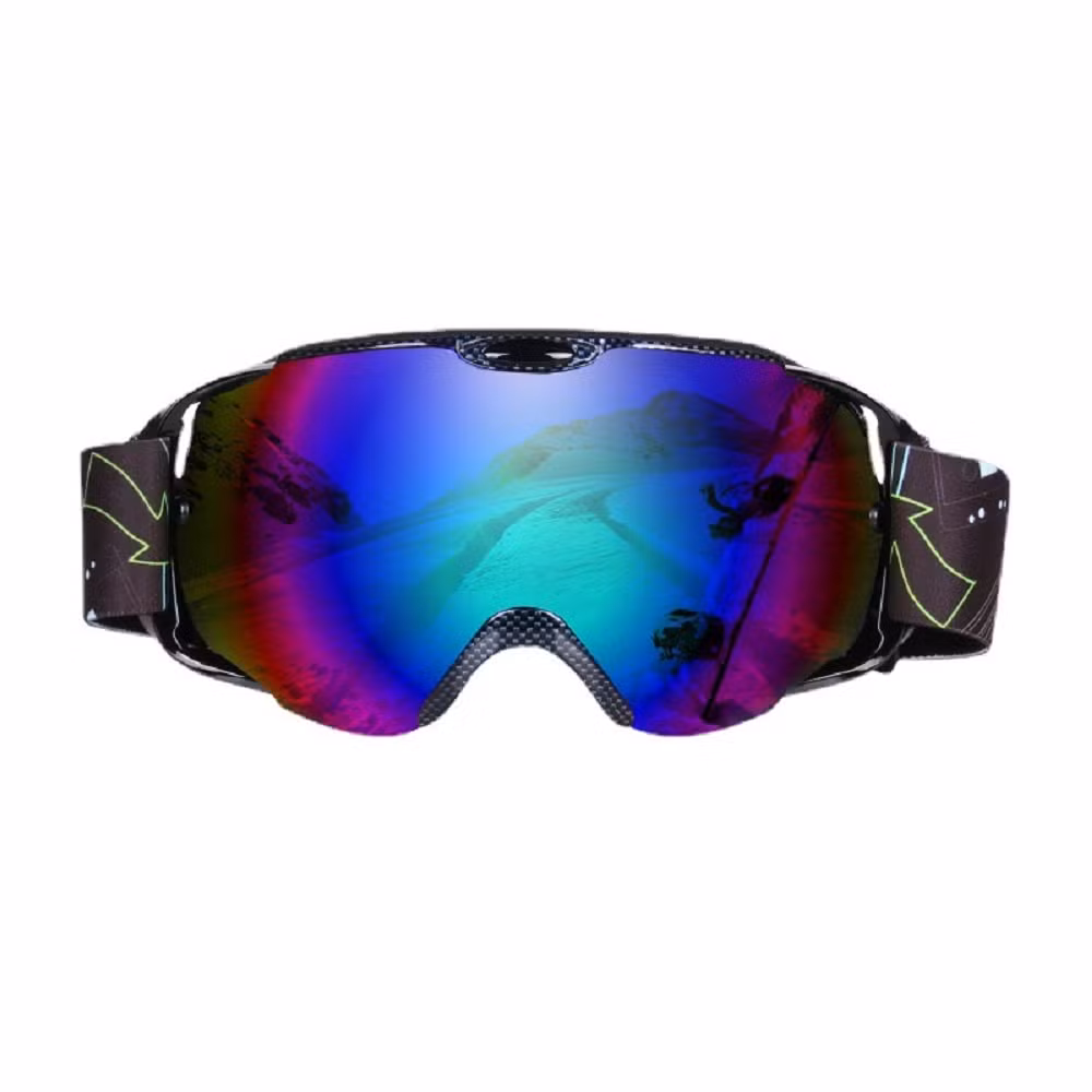 Ski Goggles Spherical Anti-Fog Adult Snowboard Double Lens Professional Unisex Ski Sunglasses Bl18828