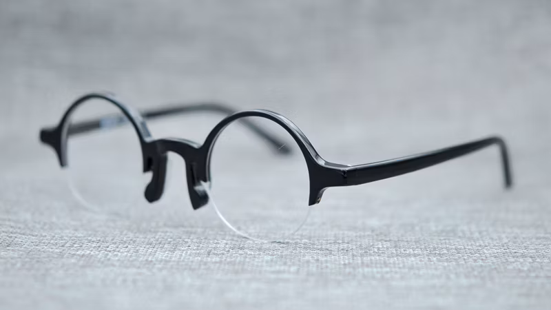 Best Selling Japanese Top Quality Acetate Clear Lenses Brand Man Optical Frame Pinhole Glasses 3D Eyewear Eye Glasses Eyeglasses Frame