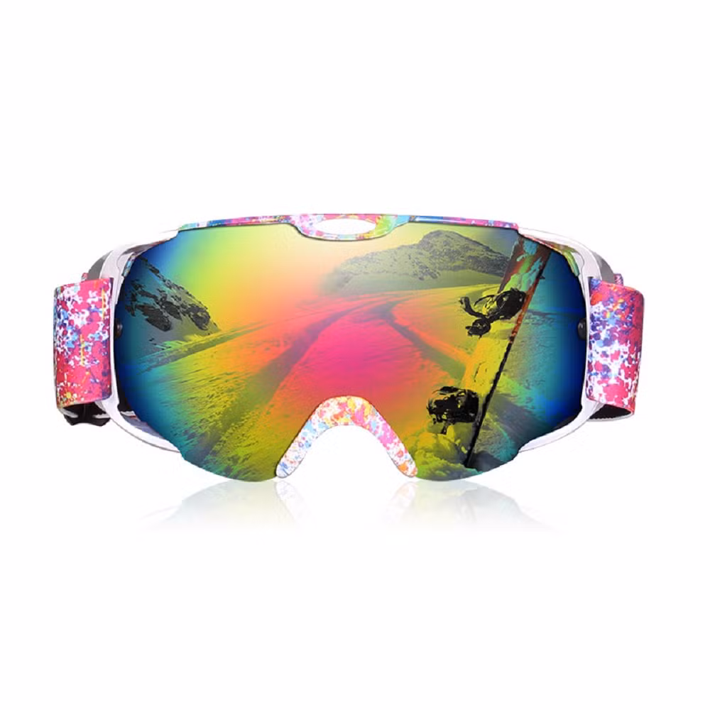 Ski Goggles Spherical Anti-Fog Adult Snowboard Double Lens Professional Unisex Ski Sunglasses Bl18828