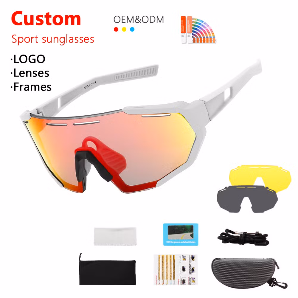 High Quality Kids Cycling Goggles Marathon Running Polarized Glasses Outdoor Mountaineering Windproof UV Protective Sunglasses