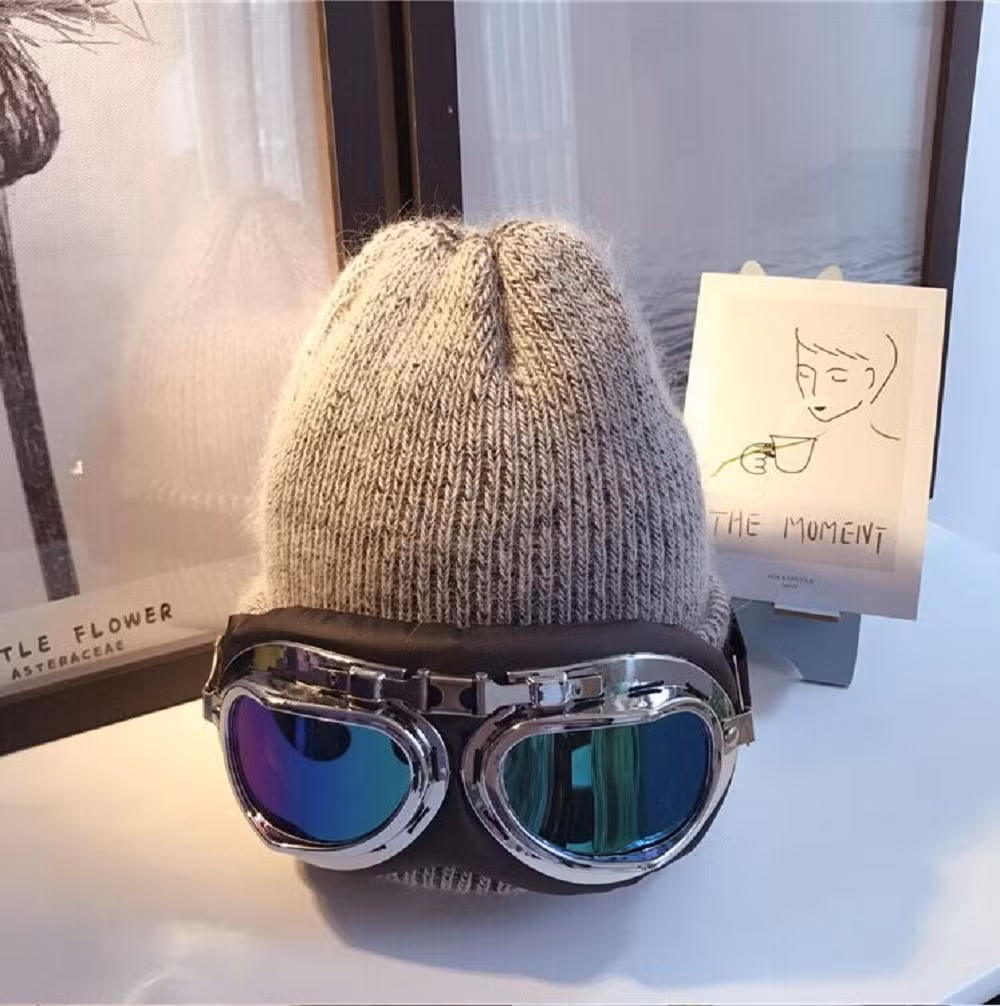 Motorcycle Goggles Anti-UV and Vintage Rider Sunglasses for Motocross Helmet Bl18824