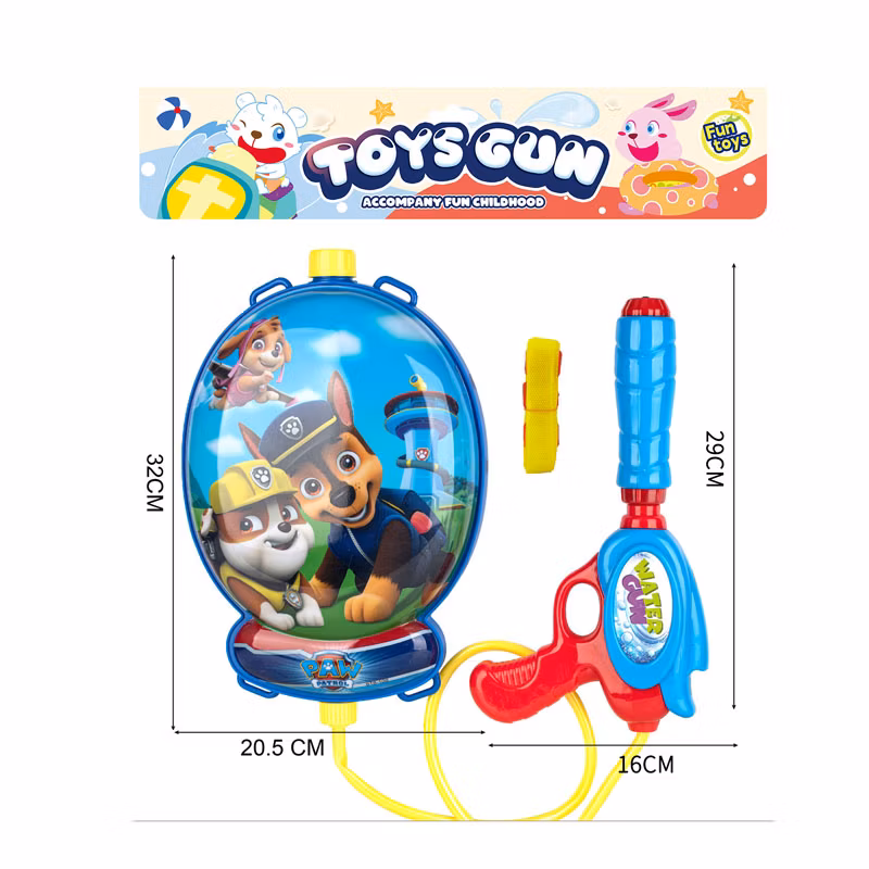 2024 Summer Hotselling Pull-out Backpack Water Gun Kids Outdoor Fun Toys