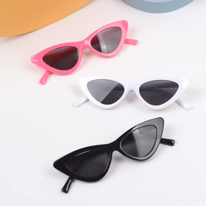 UV400 New Cat Eye Kids Sunglasses Boys Girls Triangle Sun Glasses Baby 2-8years Outdoor Shades