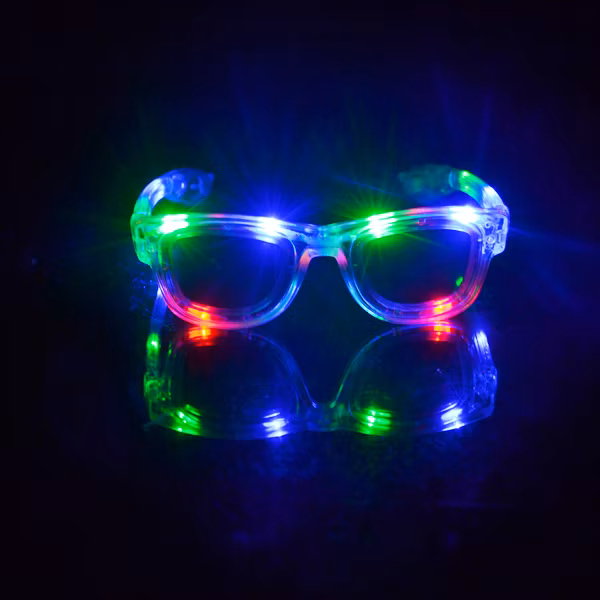 Low Price Kids Toys Lights LED Glasses Party Glasses Decoration Blinking Sunglasses