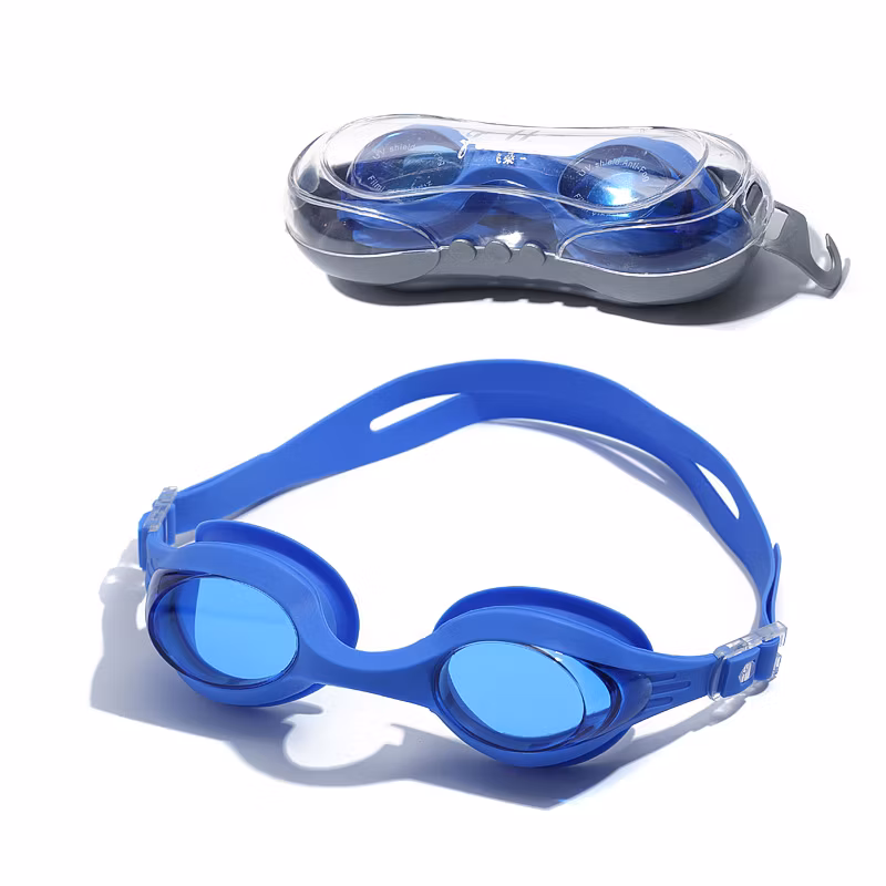 Manufacturers Price Adult Silicone Waterproof Anti-Fog Swimming Myopia Glasses