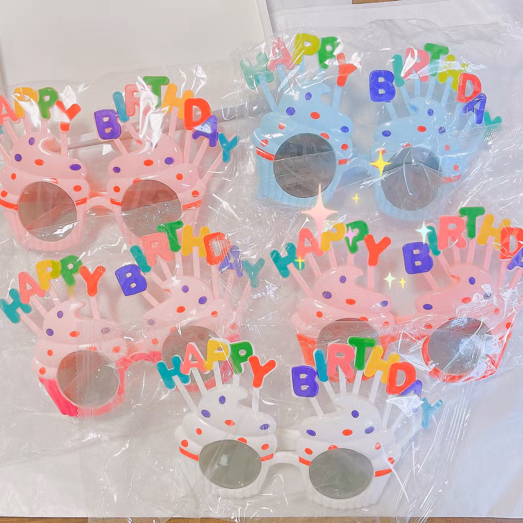 Kids Birthday Party Decoration Cake Decoration Netflix Quirky Fun Birthday Glasses