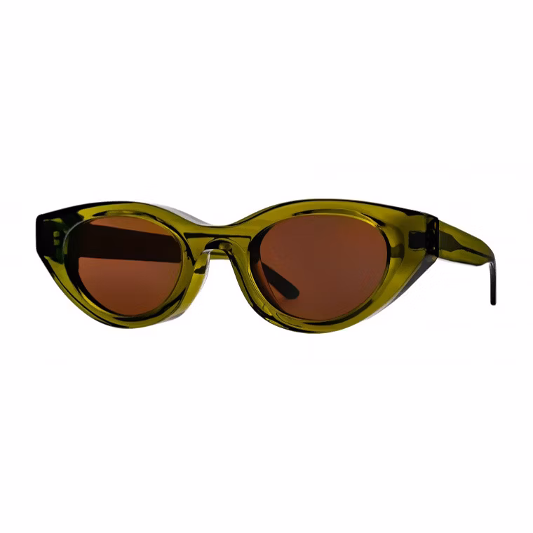 Yeetian Colorful Lenses Logo Customized Eyewear Small Cat Eye Sunglasses for Ladies