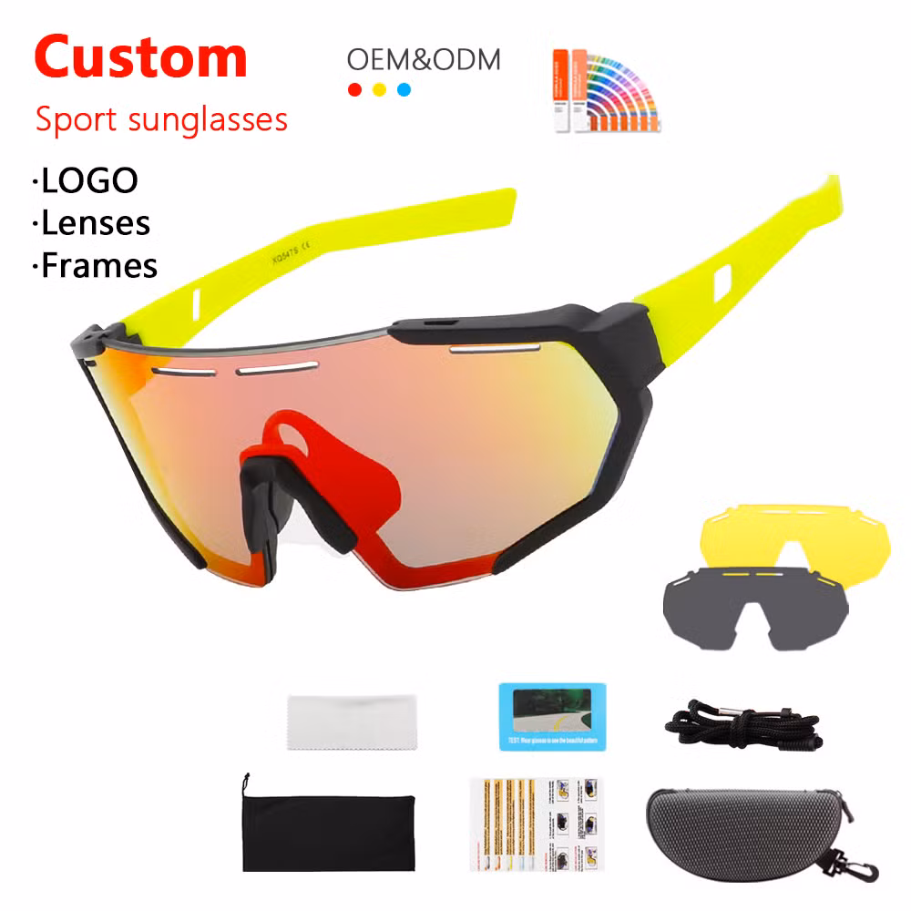 High Quality Kids Cycling Goggles Marathon Running Polarized Glasses Outdoor Mountaineering Windproof UV Protective Sunglasses