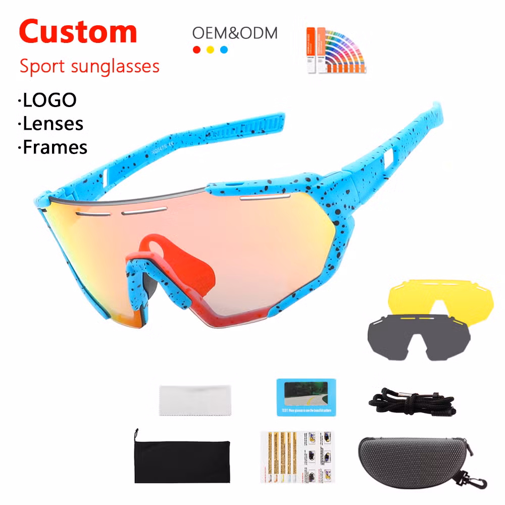 High Quality Kids Cycling Goggles Marathon Running Polarized Glasses Outdoor Mountaineering Windproof UV Protective Sunglasses