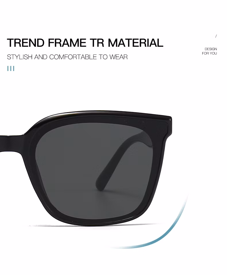 2024 New Sunglasses Sunscreen Men&prime;s Advanced Sense UV Resistant Sunglasses Trendy