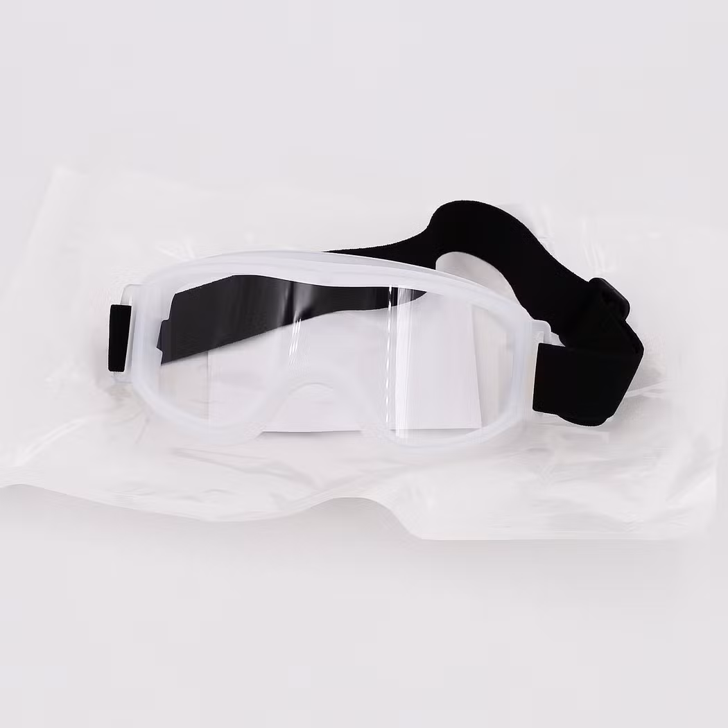 Anti-Fog Dust Proof Eye Protector Transparent Safety Medical Goggles with Elastic Head Band