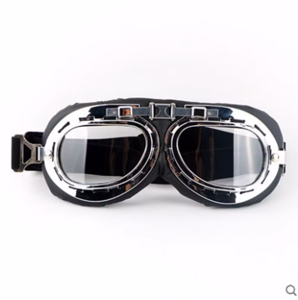 Anti-UV Motorcycle Goggles Vintage Rider Sunglasses Ci18824