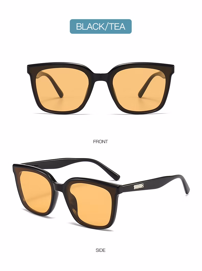 2024 New Sunglasses Sunscreen Men&prime;s Advanced Sense UV Resistant Sunglasses Trendy