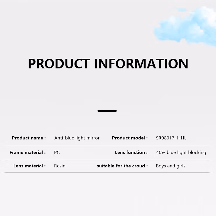 Factory Newest Fashion Trend Designer Custom Optical Frame Boys Girls Kids Eyewear Children Anti-Blue Light Glasses