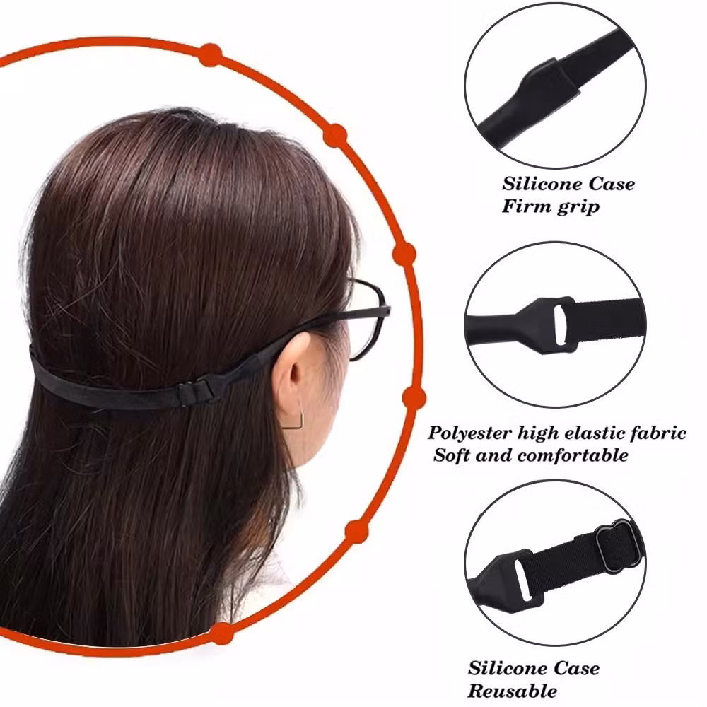 Glasses Chain for Kids Adults Sunglasses Strap Children Glasses Safety Band Strap Retainer Cord Holder Sport Glasses Rope