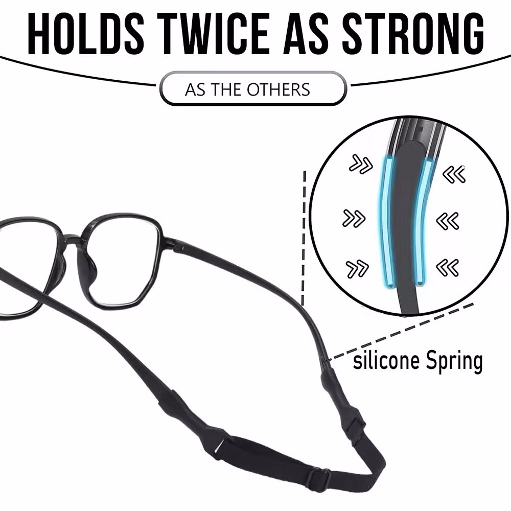 Glasses Chain for Kids Adults Sunglasses Strap Children Glasses Safety Band Strap Retainer Cord Holder Sport Glasses Rope