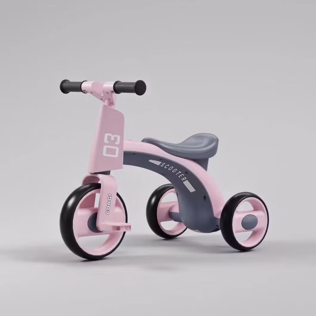 2024 Baby Scooter Ride on Toys Car Kids Three Wheels Tricycle Baby Children Trike Kid Tricycle for Kids 1 2 Years