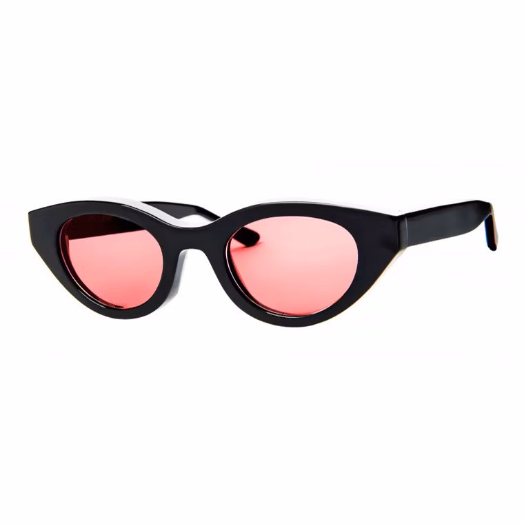 Yeetian Colorful Lenses Logo Customized Eyewear Small Cat Eye Sunglasses for Ladies