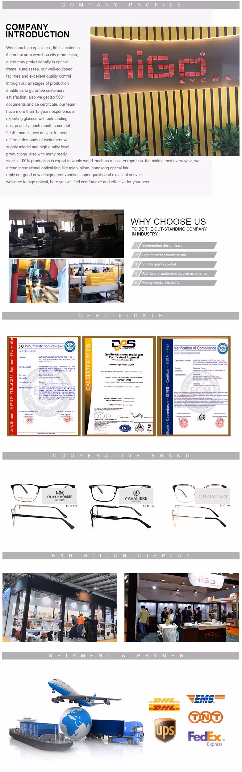 2023 Stylish Trend Metal Sunglasses Frame High End Optical Frame Circular Metal Optical Frame Clip on for Men and Woman