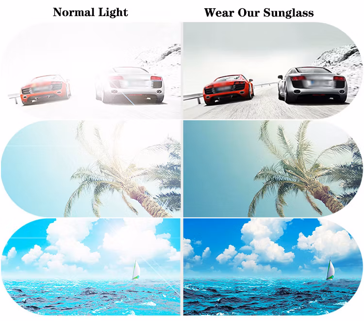 Custom New Arrivals Sunglasses Trendy High Quality Acetate Rectangular UV400 Sunglasses