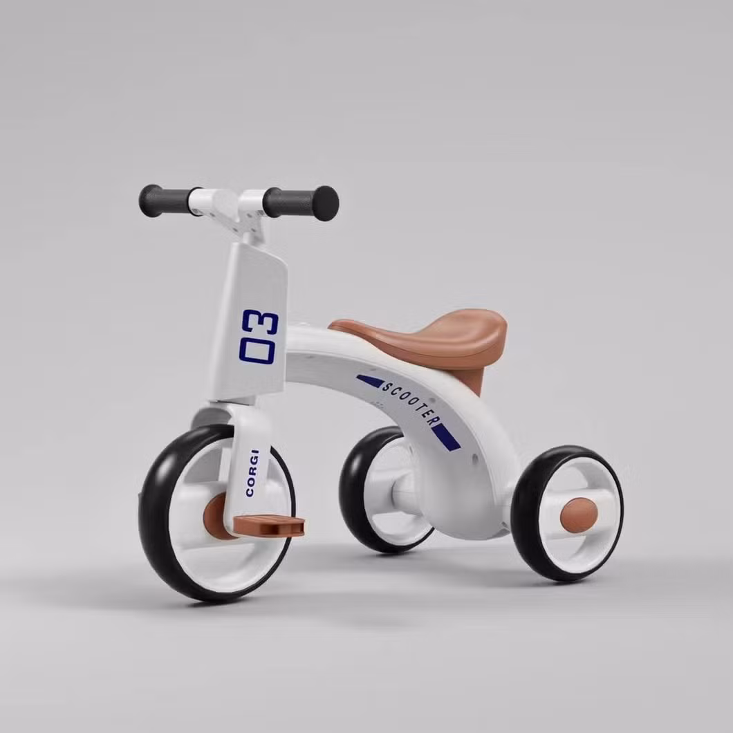 2024 Baby Scooter Ride on Toys Car Kids Three Wheels Tricycle Baby Children Trike Kid Tricycle for Kids 1 2 Years