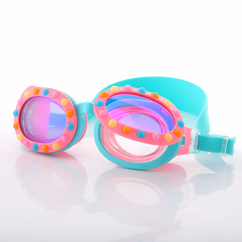 Kids Sunglasses and Swim Goggles Combine Design