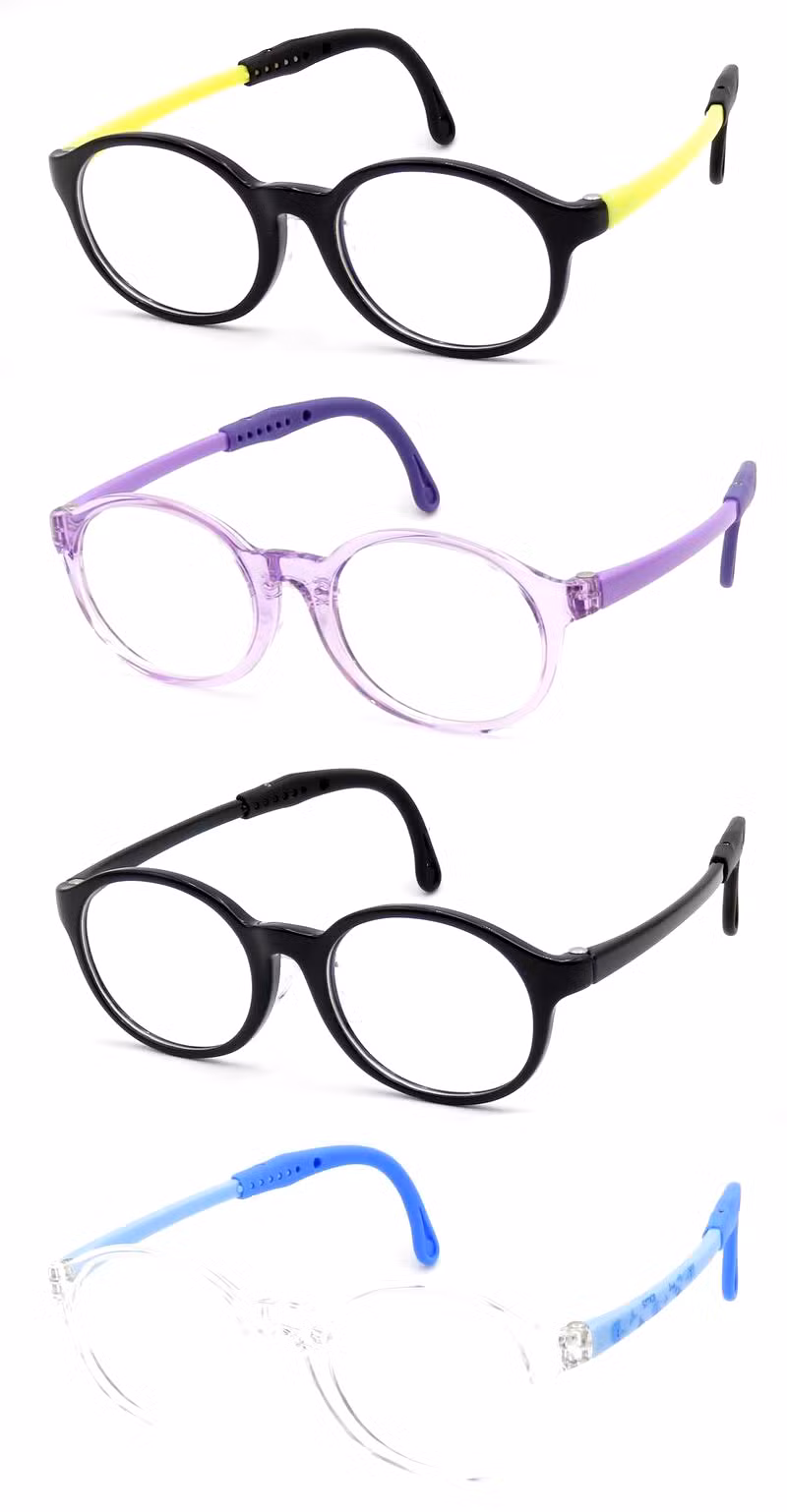 High Quality Kids Anti Blue Light Soft Rubber Optical Glasses