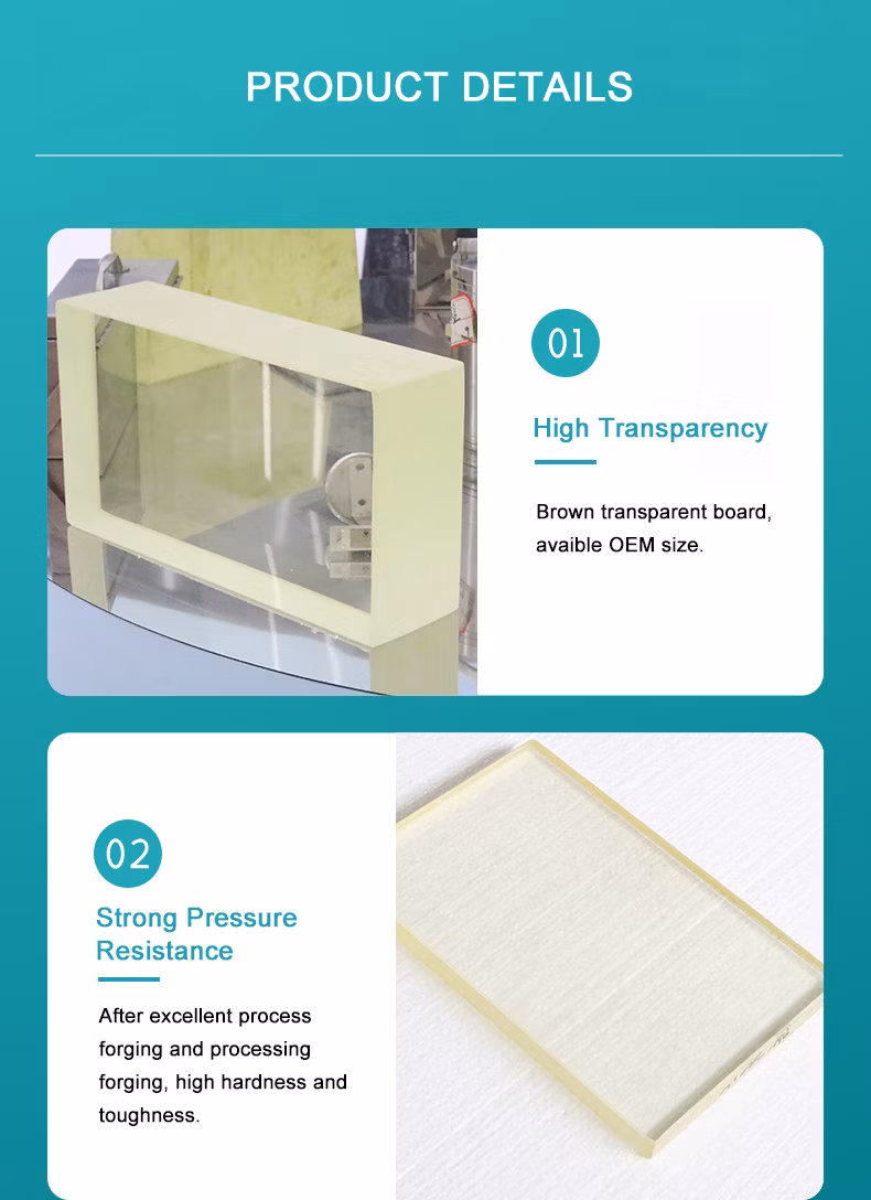 Zf2 2mmpb 10mm 12mm X-ray Radiation Protection Lead Glass X Ray Glasses for Hospital X Ray Room with Wooden Box Packing