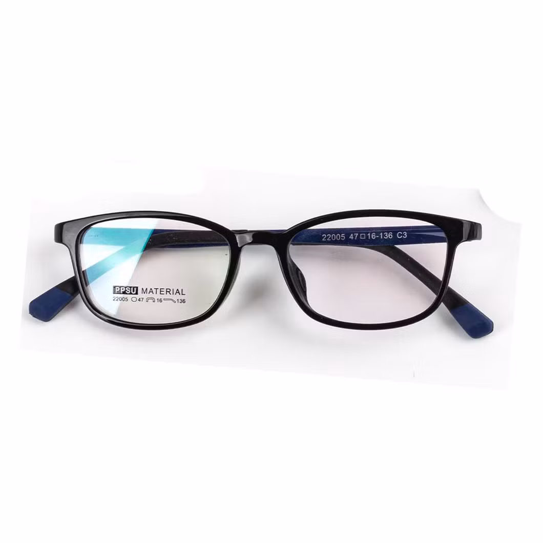 Rectangle Frame for Kids Transparent Spectacle Wholesale Glasses PPSU Safety Optical Frames