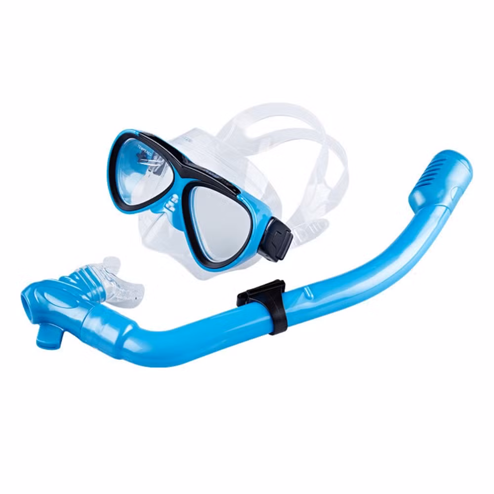Kids Snorkel Set Junior Snorkel Gear Snorkel Set Silicone Scuba Diving Glasses for Scuba Diving Training for Boys and Girls Bl23475