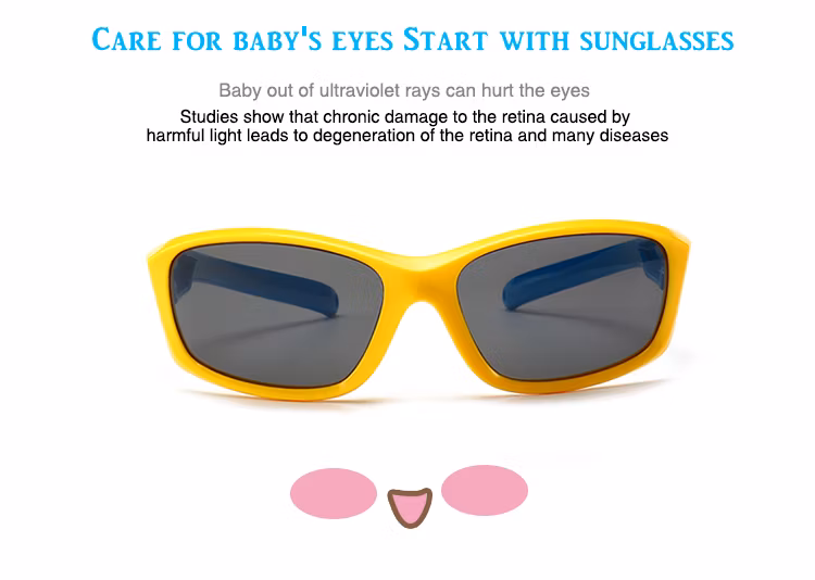 Kids Sunglasses Tr 90 Colorful New Design Children Sunglasses