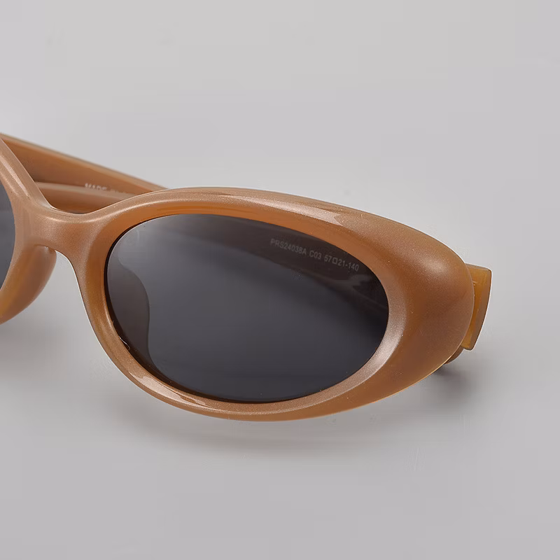 2024 New Arrivals Luxury Candy Cat Eye Sun Glasses Jelly Fashion Brand Designer Unisex Y2K Polarized Sunglasses with Brand Logo