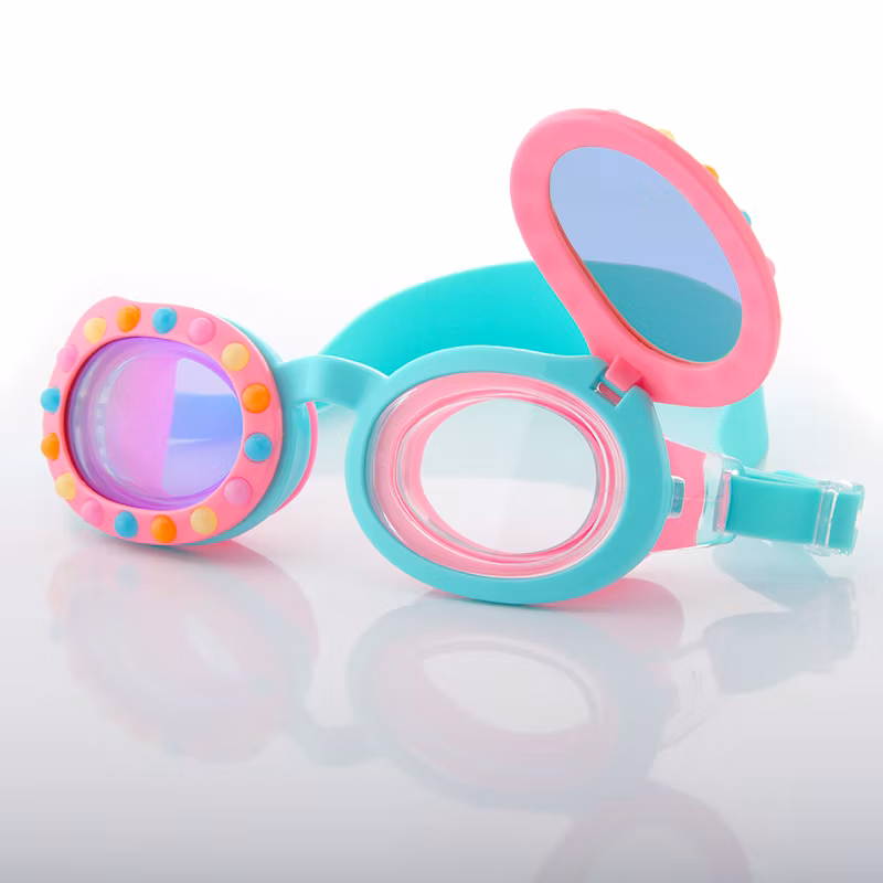 Kids Sunglasses and Swim Goggles Combine Design