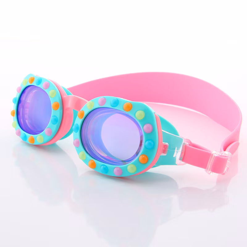 Kids Sunglasses and Swim Goggles Combine Design