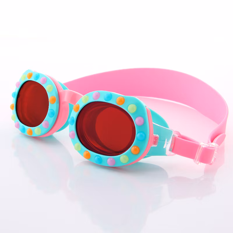 Kids Sunglasses and Swim Goggles Combine Design