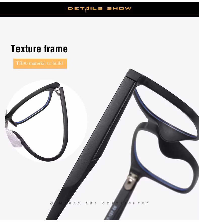 New Children&prime; S Fashion Anti-Blue Light Glasses Boys and Girls Eye Protection Flat Mirror Silicone Two Injection Temples