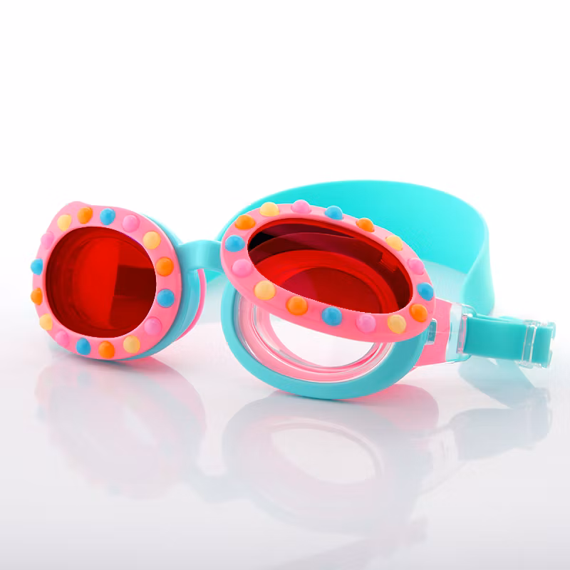Kids Sunglasses and Swim Goggles Combine Design