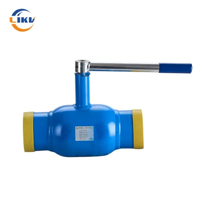 DN350 Carbon Steel Pn16 Butt Welding Trunnion Mounted Full Weld Ball Valve