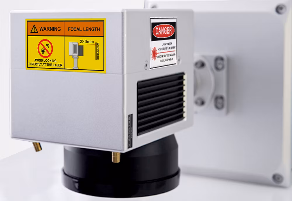 Air Cooling Type Fiber Laser Marking &amp; Engraving Machine 30W Metal Marker