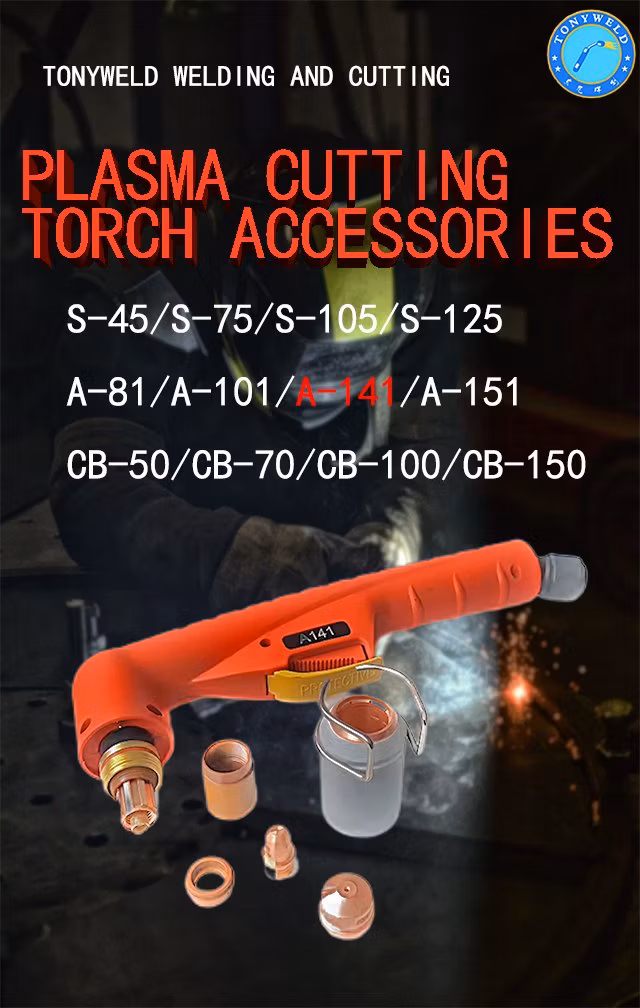 Plasma Cutting A141 Air Cooled Whole Torch Trafimet Type Torch