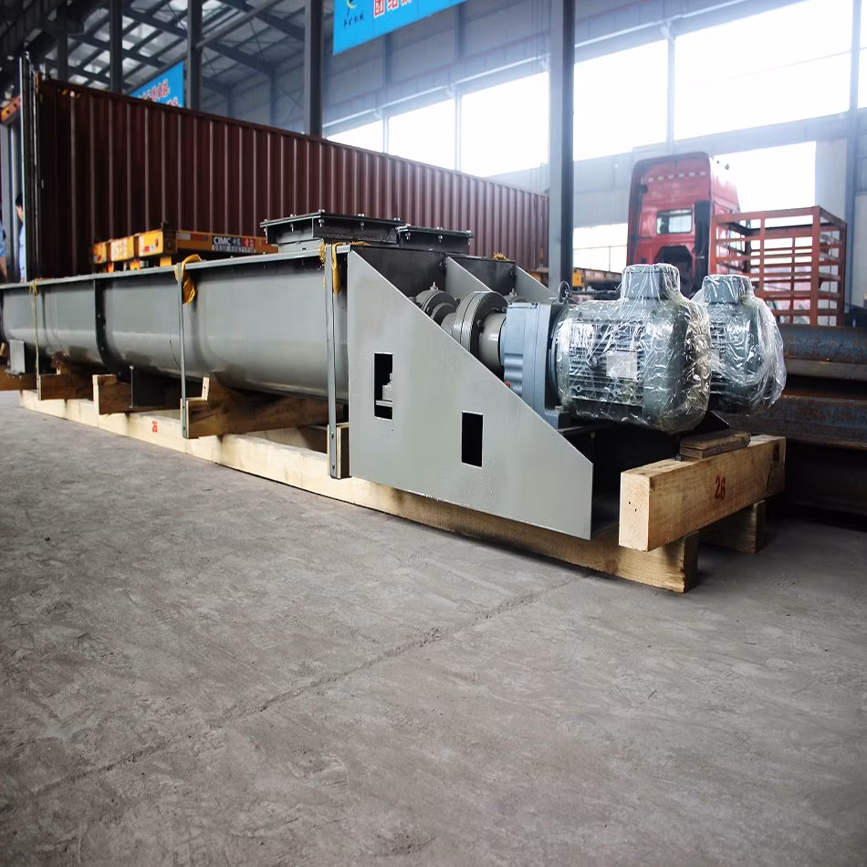 U Type Mobile Ls Screw Conveyor Screw Feeder