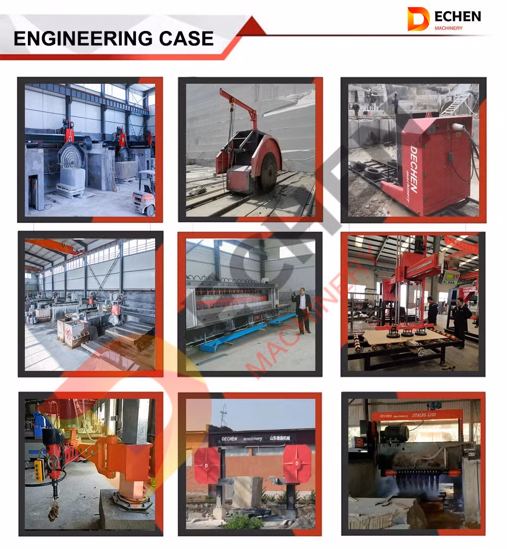 Bridge Saw Marble Cutter by Manual Stone Cutting for Granite Machine