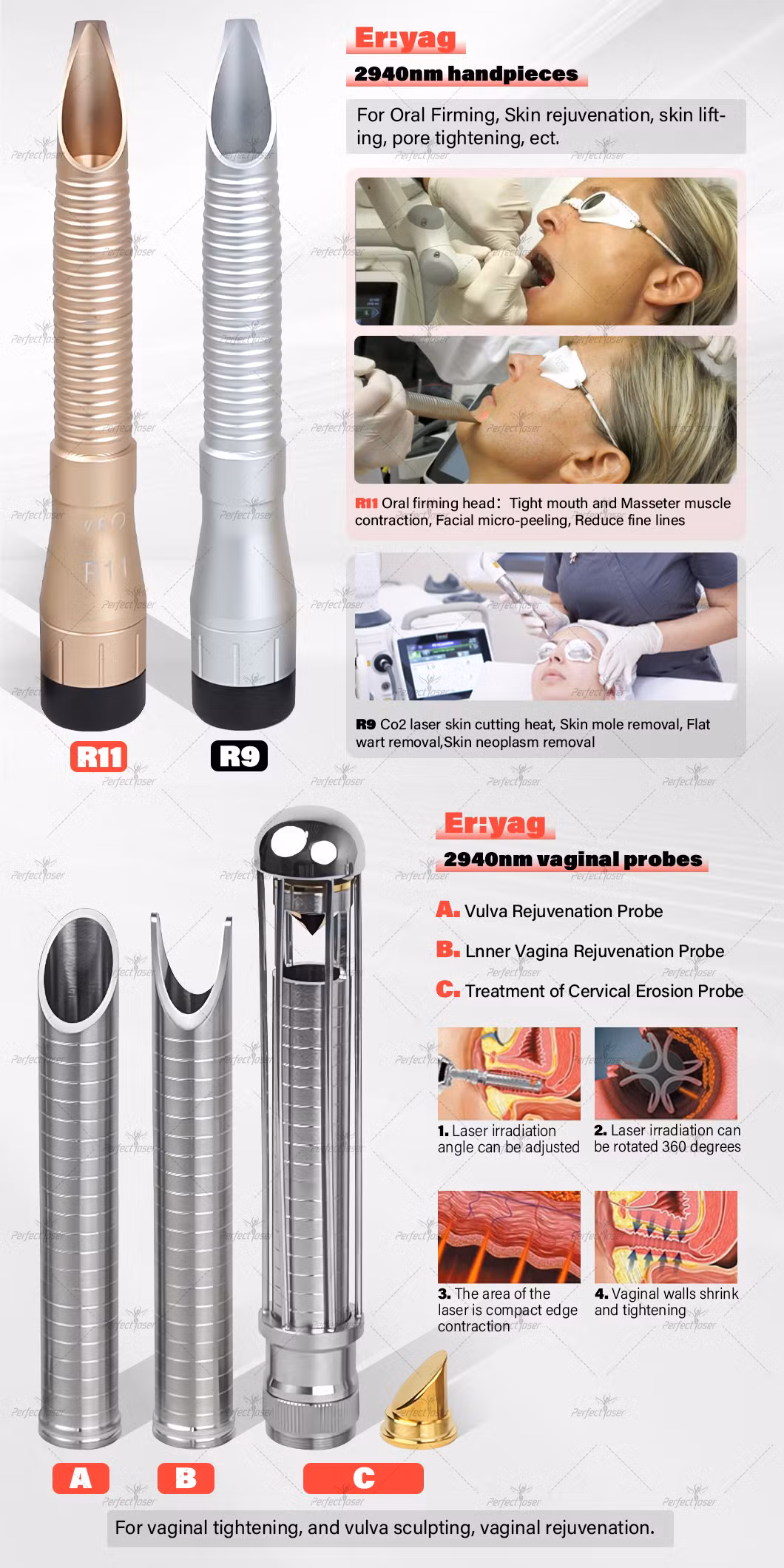 10600nm RF Tube Medico CO2 Laser Skin Resurfacing Equipment