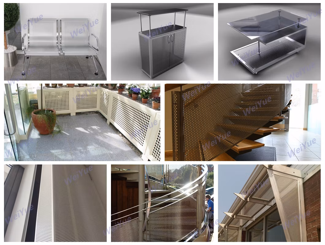 Perforated Metal Decorative Panel for Outdoor Fitting